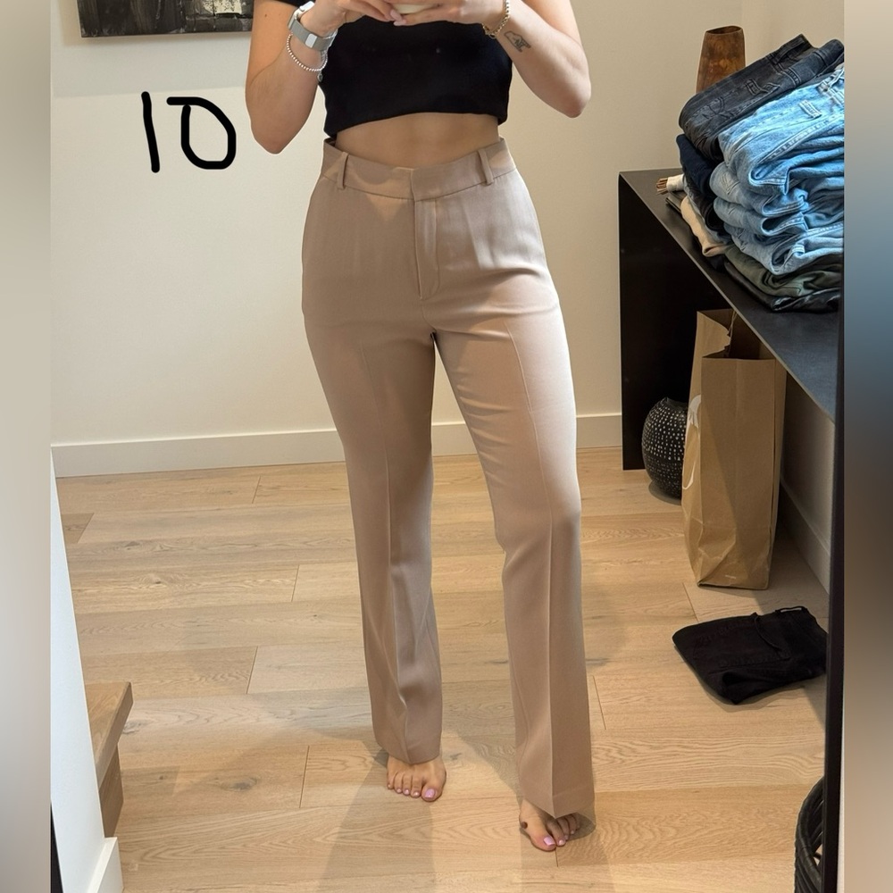 Babaton “Publish” high-rose bootcut suit pants